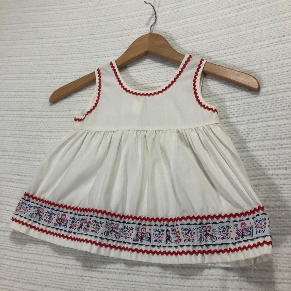 Raggedy Ann Loves Andy Girls‎ Dress Size 2